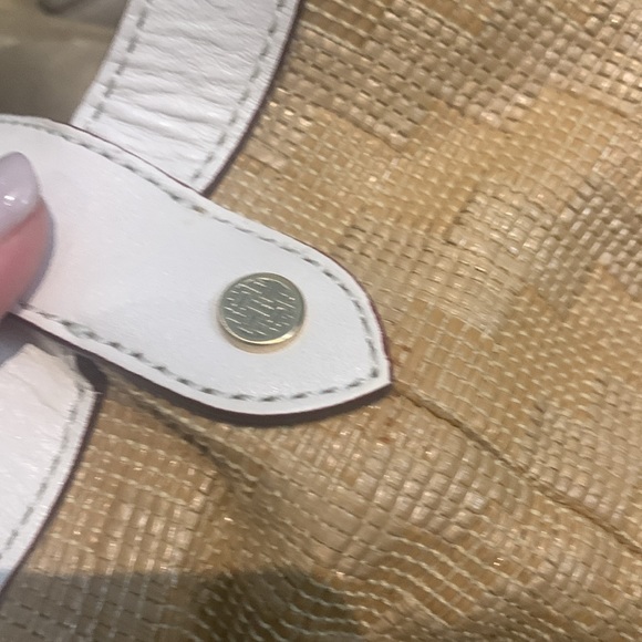 Cole Haan Genevieve Weave Large Triangle Tote - Picture 9 of 11